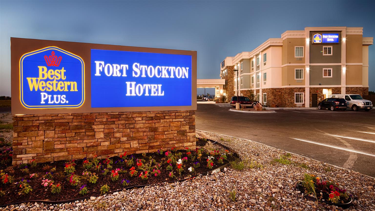 Best Western Plus Fort Stockton Hotel Exteriör bild